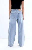 PacSun Casey Bow Low Rise Baggy Jeans