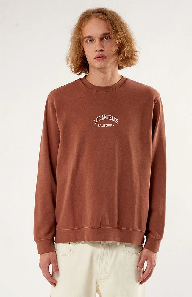 PacSun Los Angeles Embroidered Crew Neck Sweatshirt