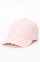 47 Brand Pink NY Yankees Dad Hat