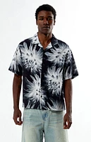 PacSun Textured Floral Camp Shirt