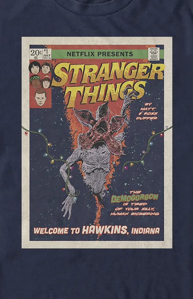 Stranger Things Comic Cover T-Shirt