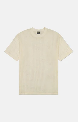 WeSC America Inc Cream Mason Mesh T-Shirt