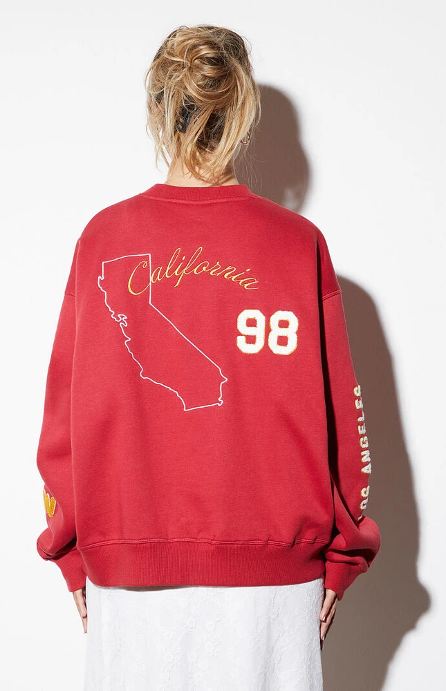PacSun Golden State Crew Neck Sweatshirt