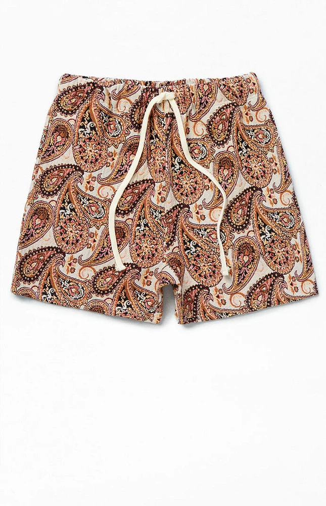 PacSun Paisley Tapestry Shorts