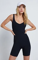 Est. PAC 1980 Ribbed Corset Romper