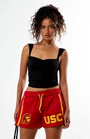 Mitchell & Ness NCAA USC Mesh Jump Basketball Shorts