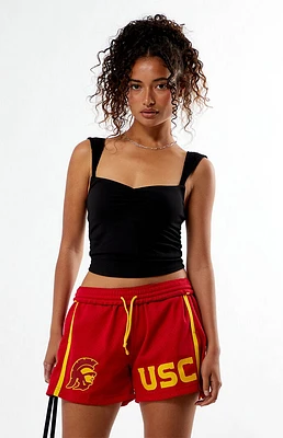 Mitchell & Ness NCAA USC Mesh Jump Basketball Shorts