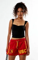 Mitchell & Ness NCAA USC Mesh Jump Basketball Shorts
