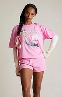 Barbie Apres Ski Oversized T-Shirt