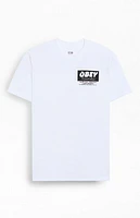 Obey Records Buy Sell Trade Heavyweight Boxy T-Shirt