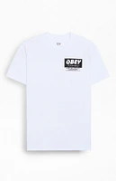 Obey Records Buy Sell Trade Heavyweight Boxy T-Shirt