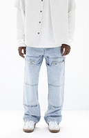 PacSun Light Indigo Baggy Carpenter Jeans