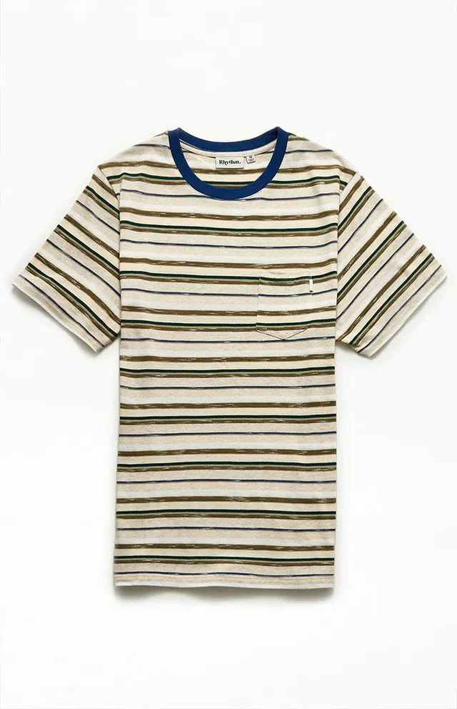 Pacsun Men's Sunset Stripe Vintage T-Shirt