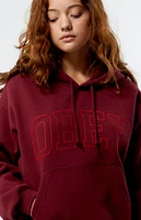 Obey Cross Stitch Collegiate Hoodie