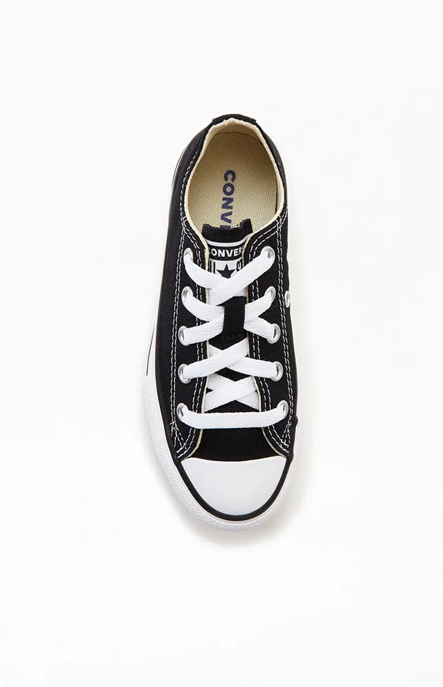 Kids Black Chuck Taylor All Star Low Top Shoes
