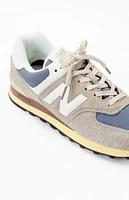 New Balance Gray 574 Sneakers