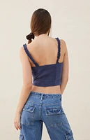 Beverly and Beck Lottie Bow Corset Top