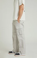 PacSun Gray Baggy Cargo Pants