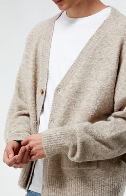 PacSun Tan Heathered Cardigan