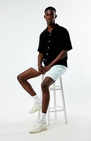 Pacsun Black Boxy Button Down Shirt
