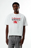 Pacsun World Tour Cropped Boxy T-Shirt