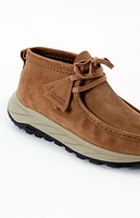 Clarks Suede Wallabee Eden Shoes