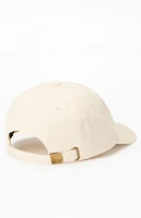 Thrills Off White Minimal 6 Panel Dad Hat