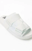 Kappa White Authentic Bastian 1 Slide Sandals
