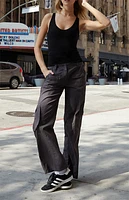 John Galt Black V-Neck Tank Top
