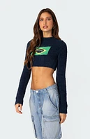 Edikted Brasil Cropped Sweater