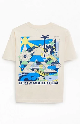 PacSun Pac Artist Network Kelly Malka Los Angeles Oversized T-Shirt