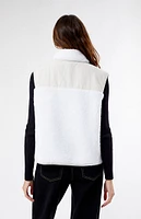 PacSun Flex Sherpa Fleece Vest