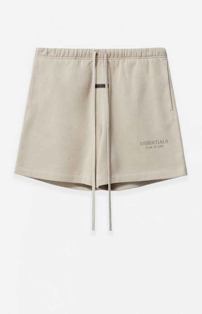 Fear of God Essentials Timber Soccer Fleece Sweat Shorts