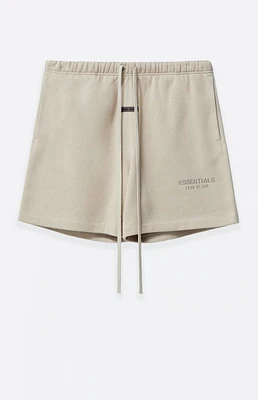 Fear of God Essentials Timber Soccer Fleece Sweat Shorts