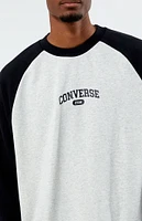 Converse Retro Raglan Crew Neck Sweatshirt