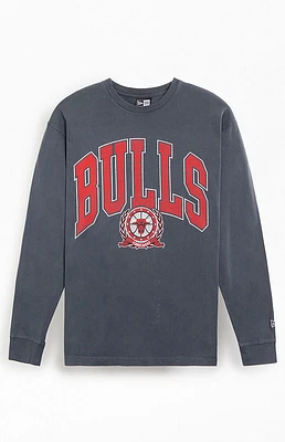 New Era Chicago Bulls Oversized Long Sleeve T-Shirt