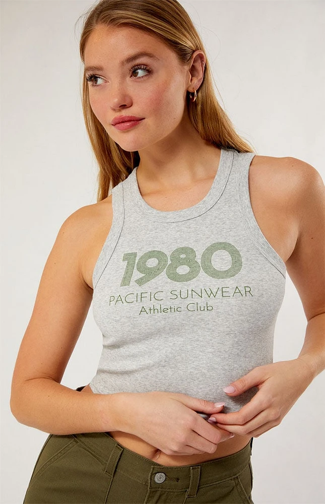 PacSun 1980 Pacific Sunwear Racerback Tank Top