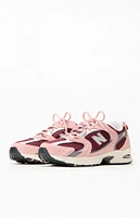 New Balance Pink & Burgundy 530 Sneakers