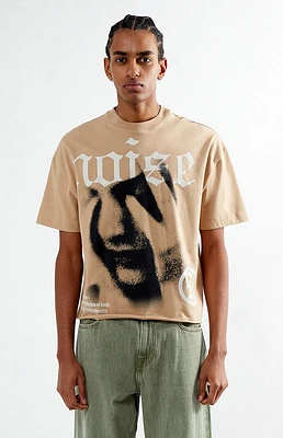 PacSun Noise Cropped T-Shirt