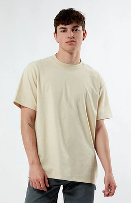 PacSun Cream Rows Texture T-Shirt