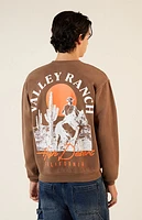 Pacsun Valley Ranch Crew Neck Sweatshirt