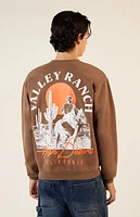 PacSun Valley Ranch Crew Neck Sweatshirt