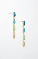 Ettika Four the Money Dangle Earrings