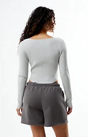 Rhythm Logo Fleece Sweat Shorts