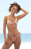 Rhythm Sierra Floral Underwire Bralette Bikini Top