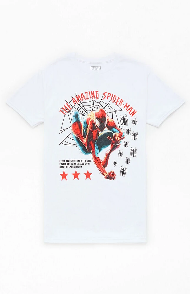 Kids Spiderman Not All Heroes T-Shirt