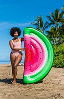 Pool Candy Inflatable Watermelon Half Island Pool Raft
