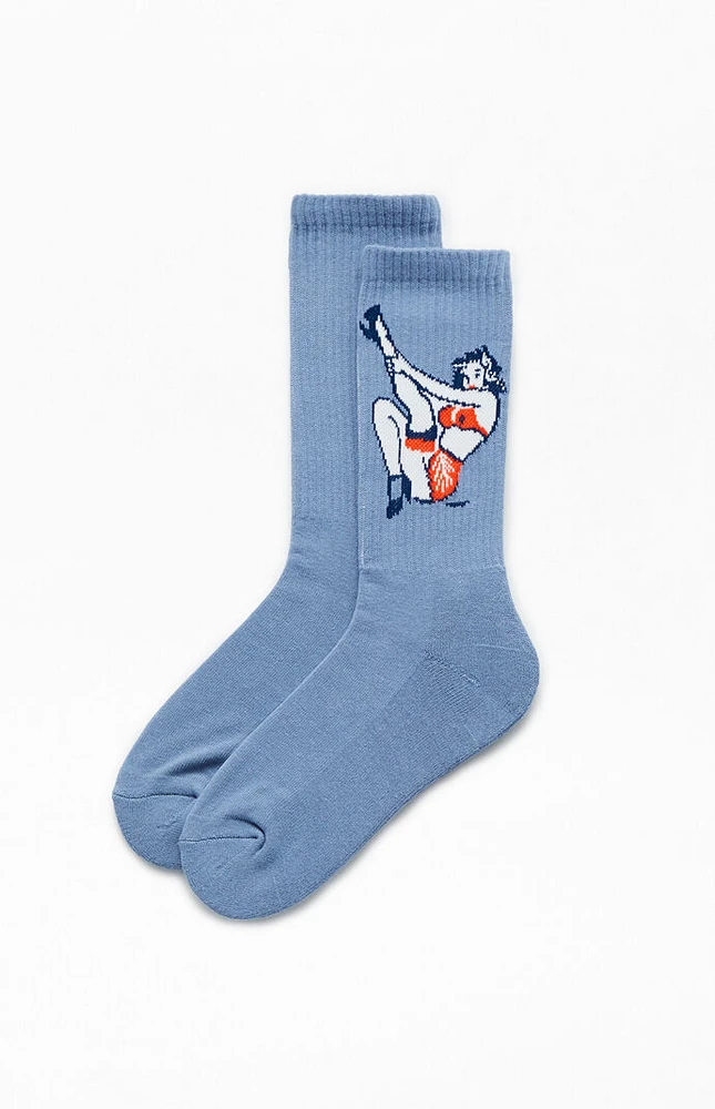 PacSun Pin Up Crew Socks