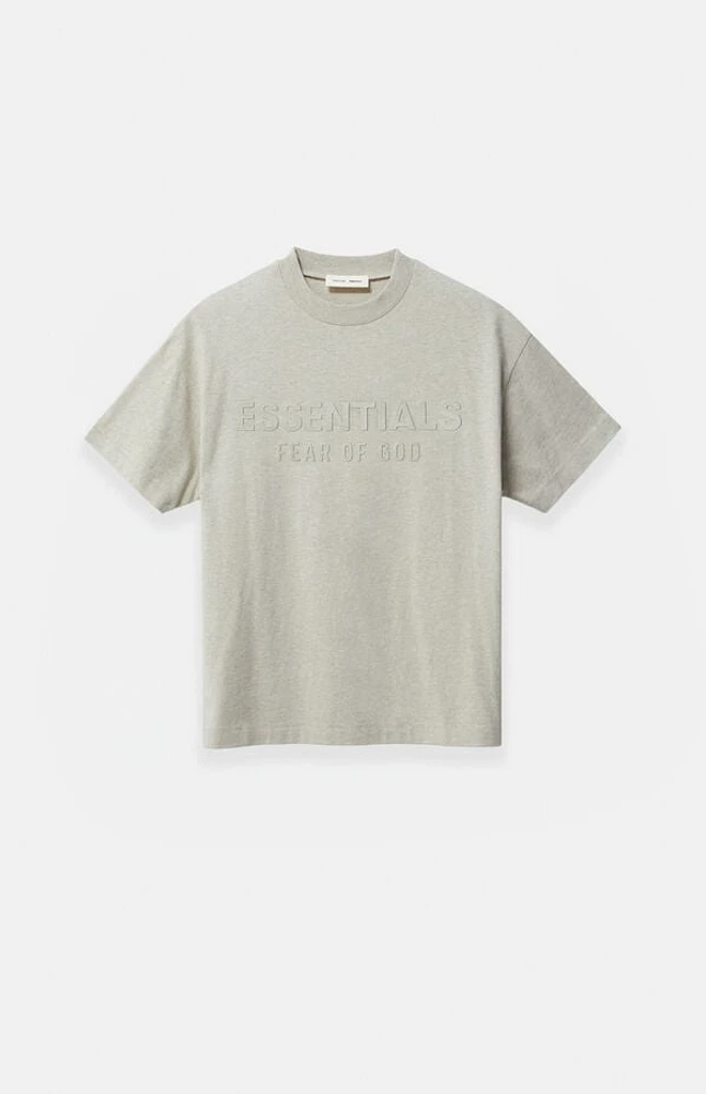 Fear of God Essentials Kids Heather Stone Classic Crew Neck T-Shirt