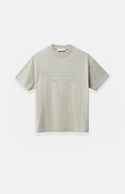 Fear of God Essentials Kids Heather Stone Classic Crew Neck T-Shirt